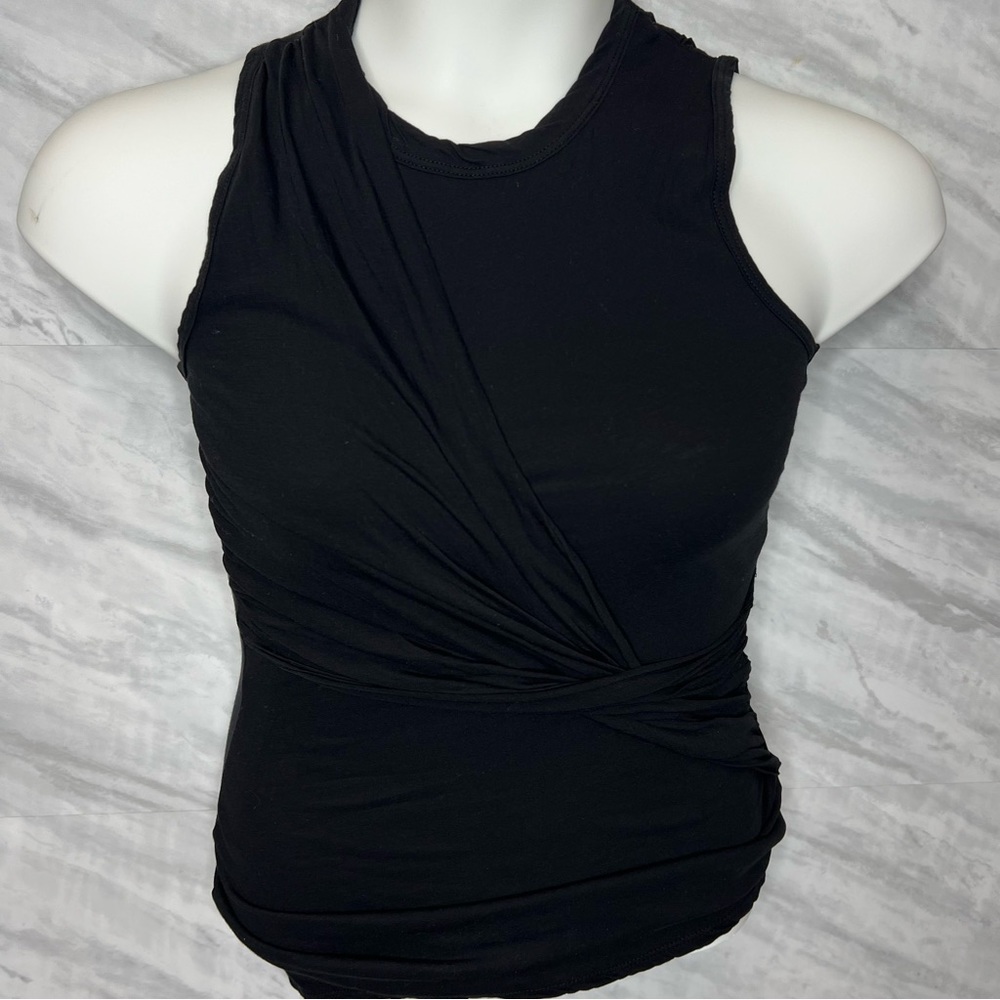James Perse Twist Front Tank 0/Small